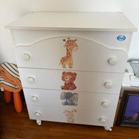 Fasciatoio cassettiera