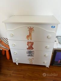 Fasciatoio cassettiera