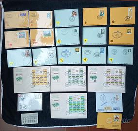 Europa grande lotto materiale filatelico.
