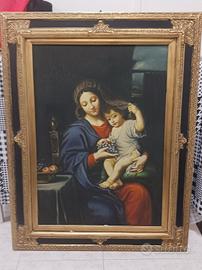 quadro madonna con bambino