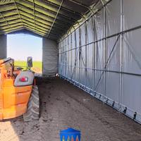 Strutture a gamba dritta 8 x 20 x4/5  mt. pvc 550