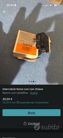 interrutore bipolare con chiave ticino