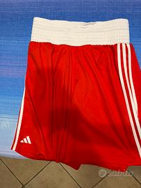 Pantaloncini boxe rossi e blu