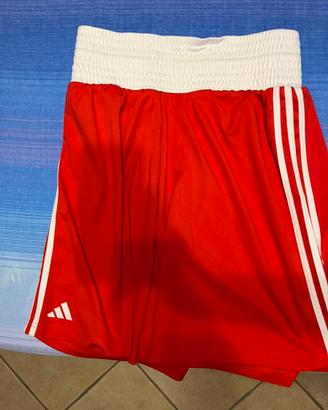 Pantaloncini boxe rossi e blu