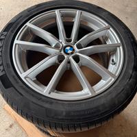 Cerchi originali bmw 17 pollici completi
