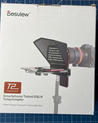 Desview T2 Teleprompter gobbo elettronico