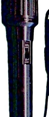 VECCHIO MICROFONO CON ECO INCORPORATO