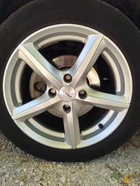 4 cerchi auto da 16 pollici (Peugeot 208)