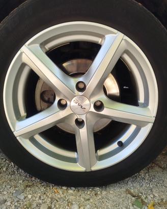 4 cerchi auto da 16 pollici (Peugeot 208)