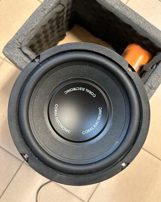Subwoofer chiuso Coral Electronic