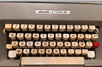 Tastiera Olivetti lettera 35