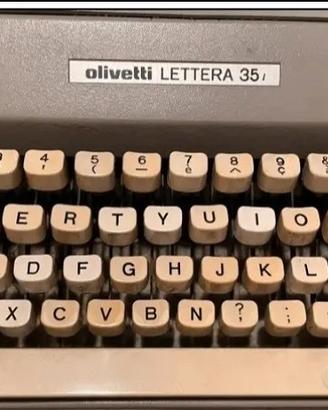 Tastiera Olivetti lettera 35