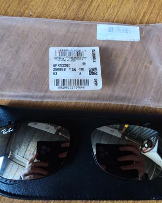 Clip Rayban occhiale da sole