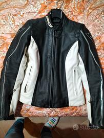 Giacca moto da donna in pelle Dainese 