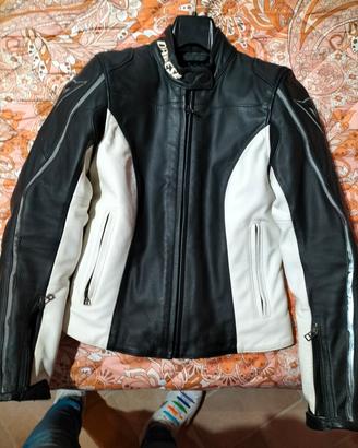 Giacca moto da donna in pelle Dainese 
