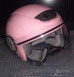 Casco Jet rosa GIVI da  donna Tg S