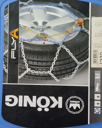 Catene Konig Fly-A 16 mm. per camper o furgone