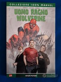 Uomo Ragno Wolverine - Senza Poteri (Marvel 100%)