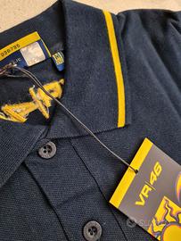 Polo blu Valentino Rossi taglia M, nuova