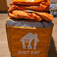 Set completo Just Eat per rider (taglia S/M)