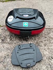 borsa posteriore moto non fango 52 litri