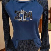 Felpa Liu Jo Sport - Blu/Animalier
. (S)