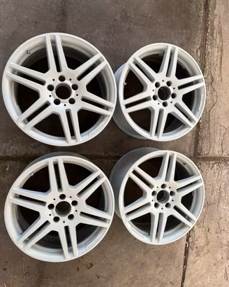 Cerchi mercedes classe E raggio 18 sdoppiati