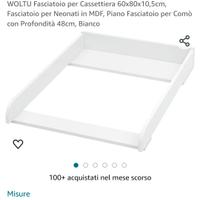 Base fasciatoio per cassettiera nuova
