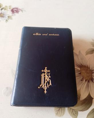 libretto di preghiera , datato 1900