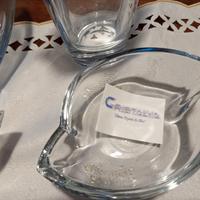 Vasi di cristallo e argento 