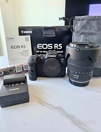 Canon R5 RF lens 24-150mm