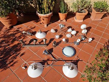 8 lampade solo in blocco