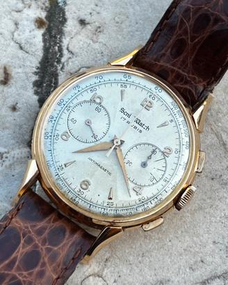 CRONOGRAFO SENI WATCH IN ORO MASSICCIO 18 KT