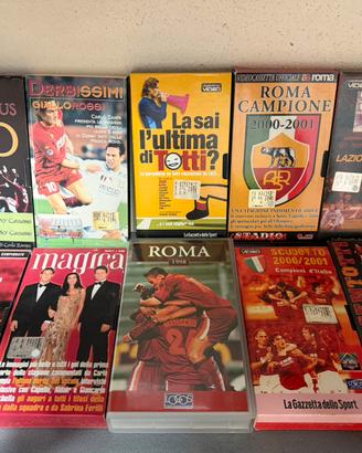 VHS collezione As Roma