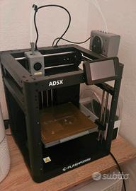 stampante 3d flashforge ad5x+ accessori nuovi