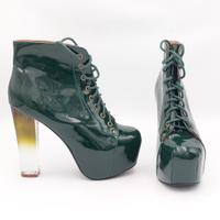 Jeffrey Campbell Havana Last tronchetto lucido