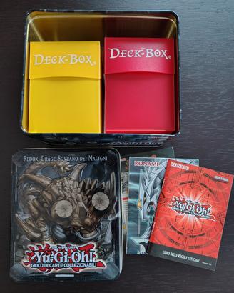 Lotto carte Yu-Gi-Oh! italiane + tin Redox e altro