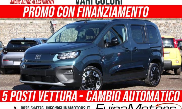 FIAT Doblo 1.5 BlueHdi 130 CV AT8 PC Magic Top N