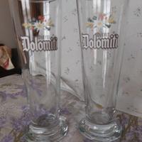 Set 2 bicchieri birra Dolomiti