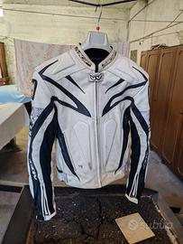 Giubbotto pelle moto Berik tg. 50