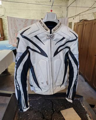 Giubbotto pelle moto Berik tg. 50