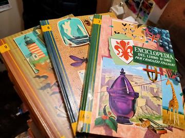 Enciclopedia il libro d'oro per i ragazzi italiani