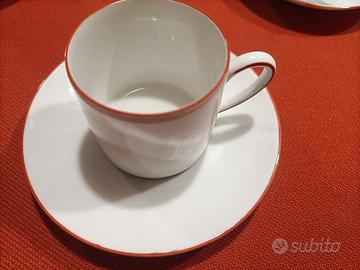 6 Tazzine + 6 piattini da Caffè