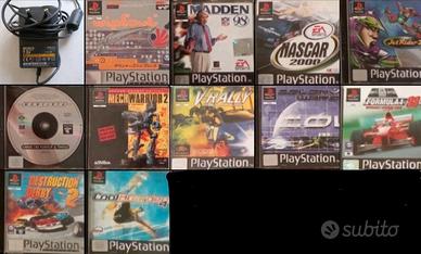 Giochi ps1 + alimentare PS one