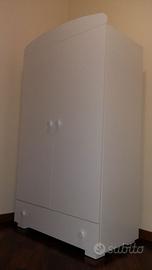 Armadio neonato ERBESI Dudù bianco