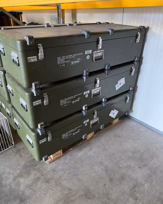 Lotto Casse Militari 6 pezzi 