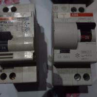 2 Interruttori differenziali magnetotermici