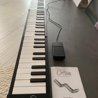 Tastiera/pianoforte pieghevole 88 tasti Carry On