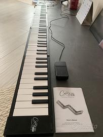 Tastiera/pianoforte pieghevole 88 tasti Carry On
