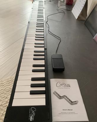Tastiera/pianoforte pieghevole 88 tasti Carry On